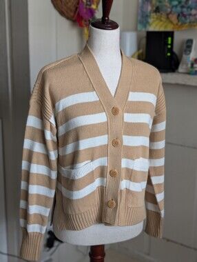 Madewell Striped Cardigan